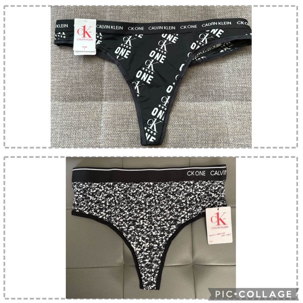Calvin Klein Soft Thong Panties - 2 pairs - Picture 14 of 14